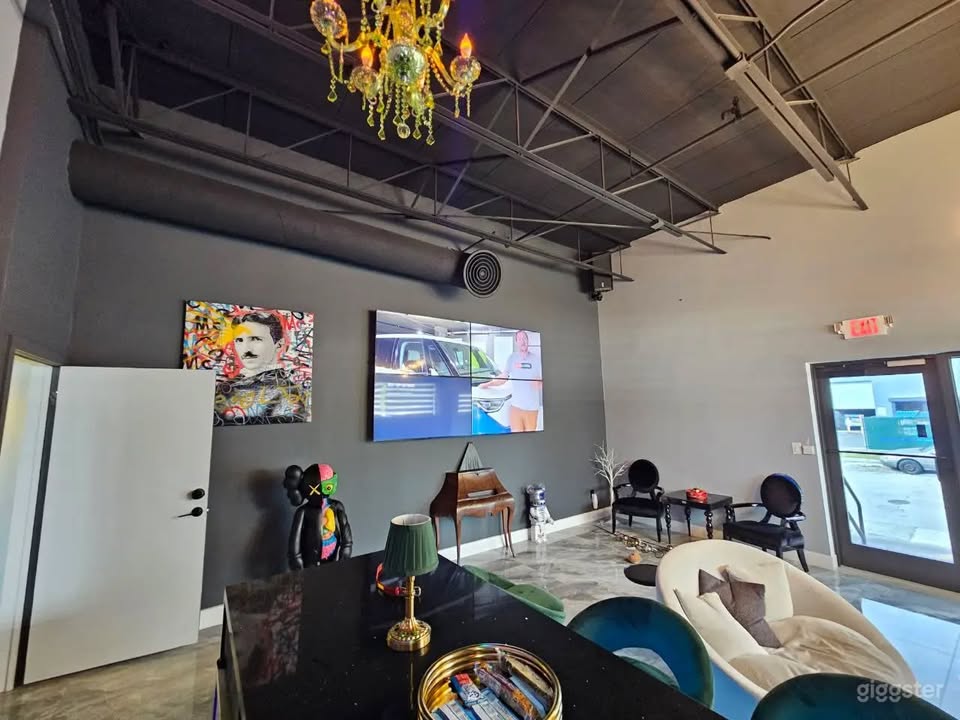 Client reception and lounge